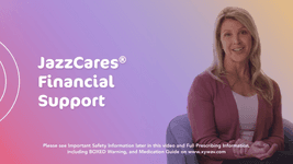 Watch the video to learn about Jazzcares financial support